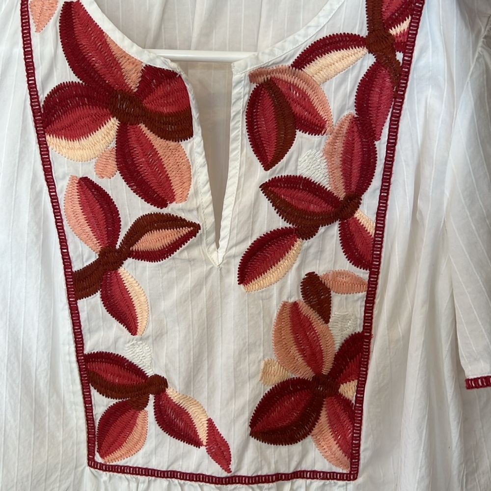 Madewell Fabel Embroidered Blouse - Picture 9 of 9